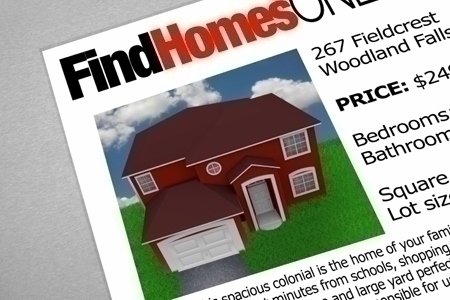 Find Homes Online - Web Screen