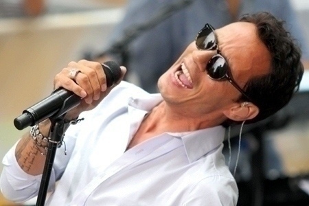 Marc Anthony performing on  on NBC ''Today'' show concert Series
