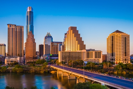 Austin TX cityscape