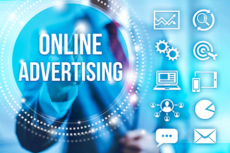 Online advertising concept