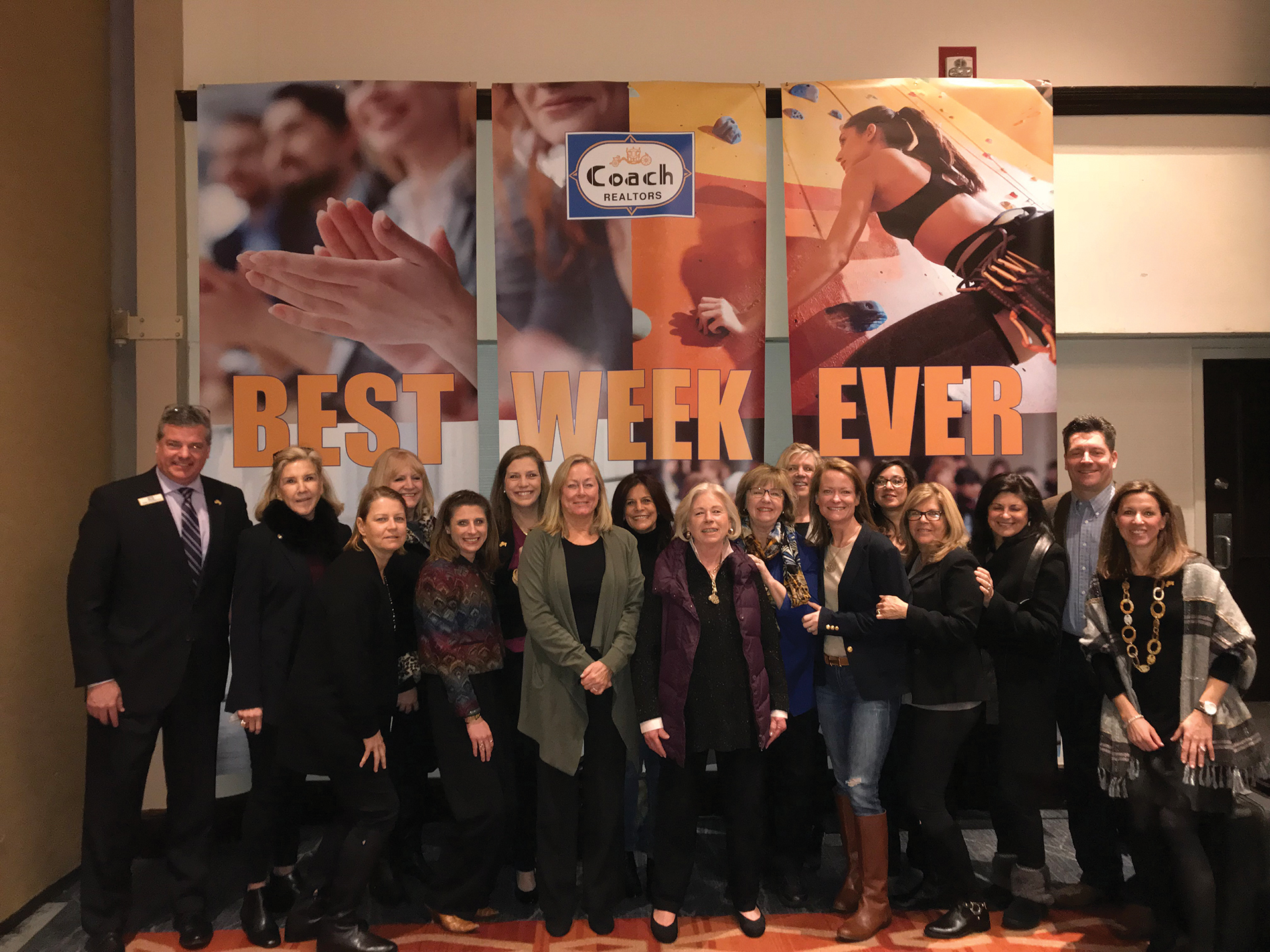 Coach agents showing support for The Best Week Ever (Feb. 2018)