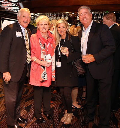 At RISMedia's 2017 CEO Exchange (from left to right): Allen Tate Companies' Pat Riley; Pam O'Connor; John L. Scott's Jennifer Lind; and Fillmore Real Estate's John Reinhardt