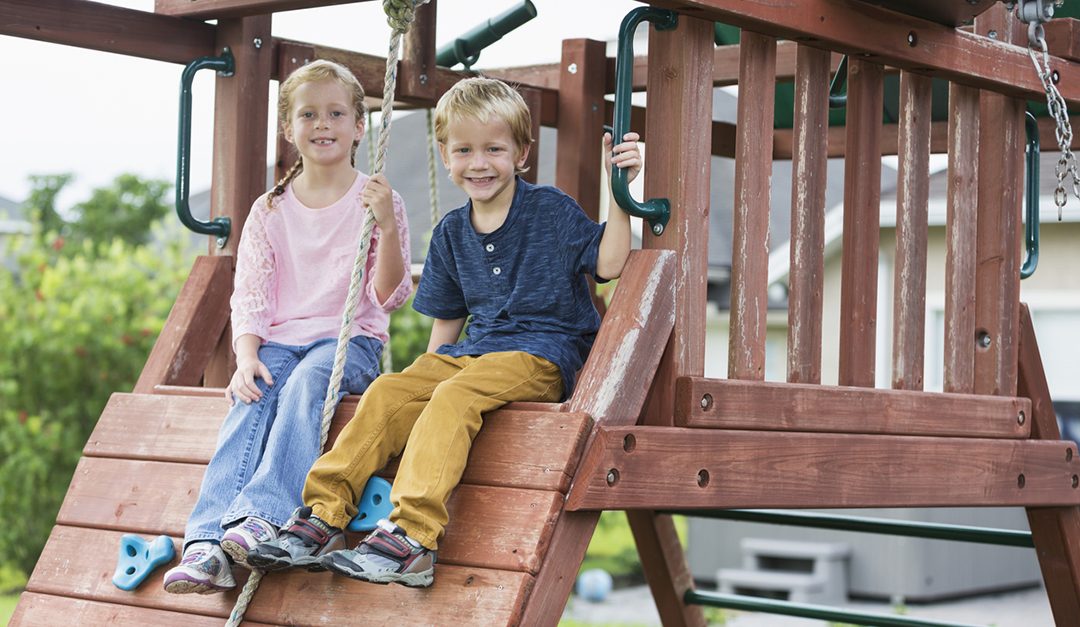 How to Keep Backyard Play Sets Clean During the Pandemic This Summer