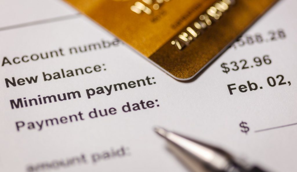 Credit card minimum payment picture id1128813280 RISMedia