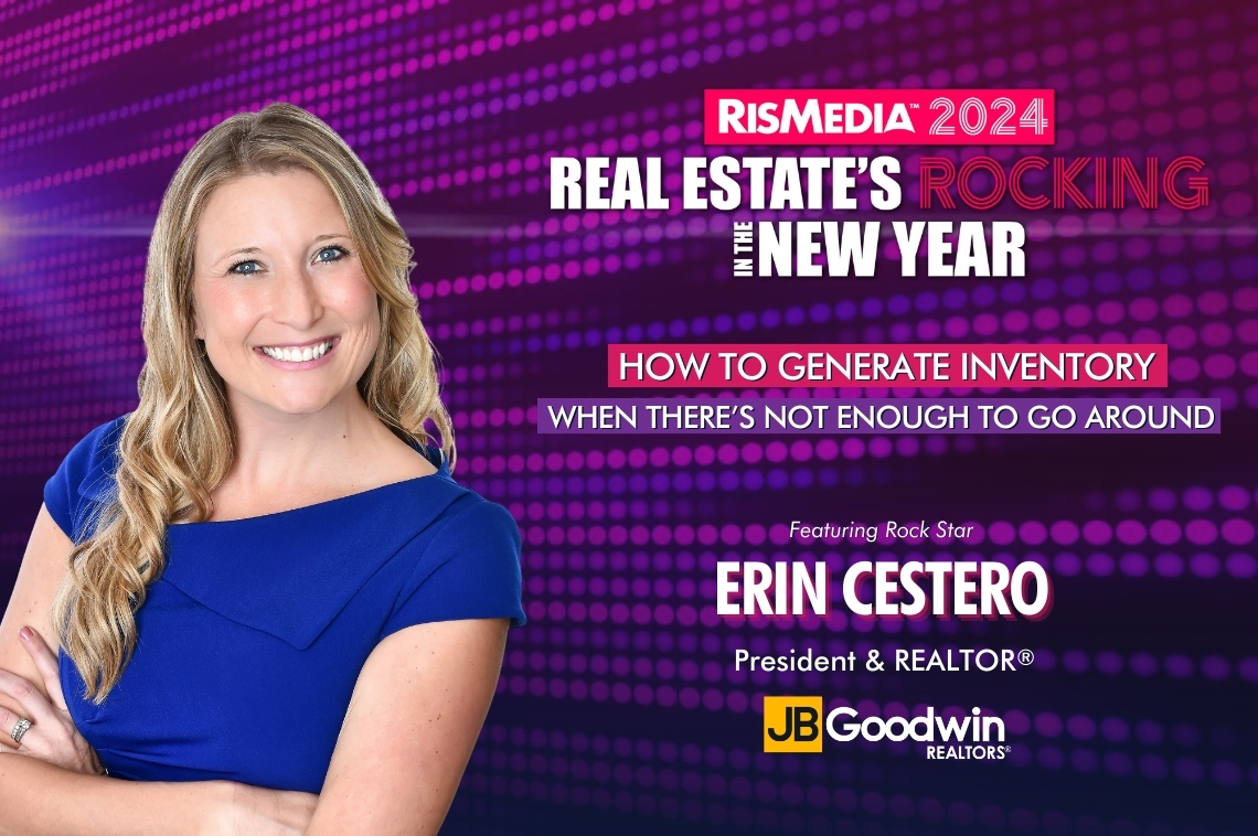 Erin Cestero to Lead Panel on Generating Inventory at RISMedia’s 2024