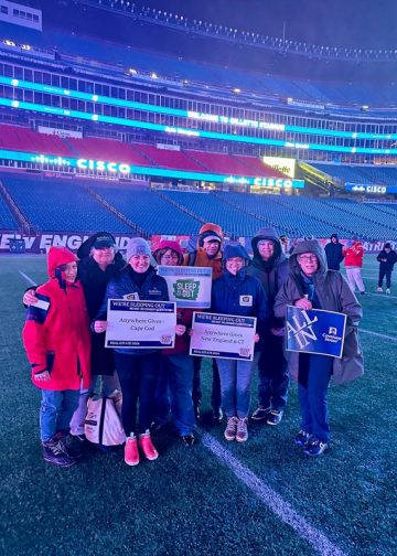 Gillette Stadium Group Photo Coldwell Banker and SIR